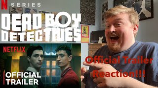 I didnt know she was in this Dead Boy Detectives Official Trailer Reaction [upl. by Barnaby]