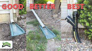 3 Options for Extending Your Downspouts [upl. by Emelina]