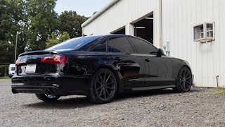 Eurowise Audi S6 Sound APR downpipe Clip Charlotte NC [upl. by Anora]