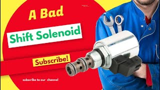 Symptoms of Transmission Solenoid Problems A Bad Shift Solenoid [upl. by Volotta395]