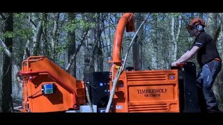 Timberwolf unleash the beast  TW 230VTR Wood chipper in action [upl. by Weisburgh759]