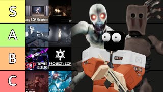 I Played Every SCP Roblox Game and Ranked Them [upl. by Ahsa]