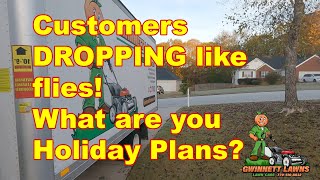 Customers DROPPING like fliesWhat are YOUR Holiday Plans for this year [upl. by Orag577]