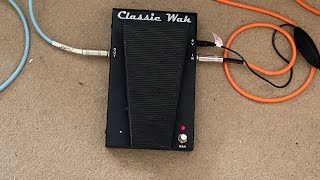 Morley Classic Wah Pedal like and subscribe honest review [upl. by Gelhar]