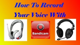 How To Record Your Voice On Bandicam [upl. by Hajar]