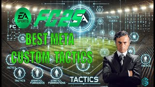 BEST META FORMATIONS AND CUSTOM TACTICS  FC 25 ULTIMATE TEAM [upl. by Ixela269]