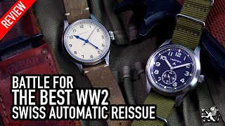 The Best WW2 Military Reissue  Longines Heritage 38mm vs Vertex M100A 40mm Watch Review [upl. by Emmaline894]