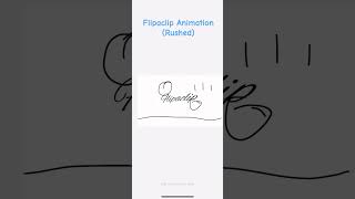 Flipaclip animation rushed animation flipaclip rushed easy [upl. by Narcissus169]