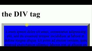 The HTML div tag  coding htmltags html html5 htmltutorial [upl. by Alik414]