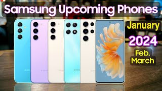 Samsung Upcoming Smartphones in January 2024 🔥🔥 [upl. by Baptista]