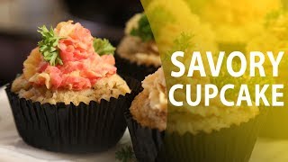 Savory Cupcakes Recipe  Mallika Joseph Food Tube [upl. by Yelena]