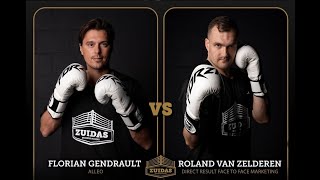 Zuidas Business Boxing 2024  Florian Gendrault vs Roland van Zelderen [upl. by Ivanah205]