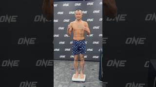 Soe Lin Oo passes hydration makes weight for ONE Friday Fights 81 onechampionship onelumpinee [upl. by Ynnahc]