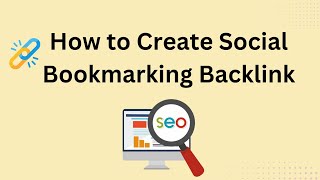 How to create Social Bookmarking Backlink Social Bookmarking SEO Tutorial js news [upl. by Gant]