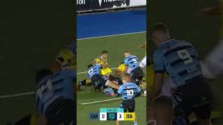 Cardiff Rugby best tries of the season so far Part 1 rugby rugbyunion sixnations highlights [upl. by Yeslek644]