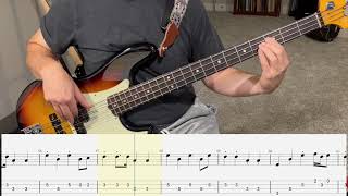 Whitehouse Road  Tyler Childers  Bass Guitar Cover Play Along Tabs [upl. by Panthia286]