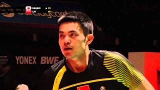 QF  MS  SSASAKI vs LIN D  Yonex BWF World Champs 11 [upl. by Ilrebmik]