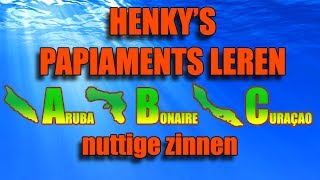 Papiaments leren  Les 05 nuttige zinnen  Henkys Papiaments  Papiamentu  Papiamento [upl. by Savanna]