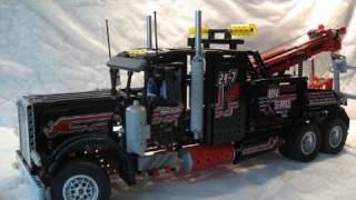 M4Xs Creations  Building Lego Technic  8285 Tow Truck [upl. by Llirrem196]