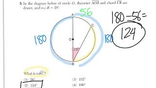 June 2023 Geometry Regent’s [upl. by Ardnwahs323]