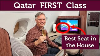 Qatar First Class  Best Seat in the House on the A380 [upl. by Guinn]