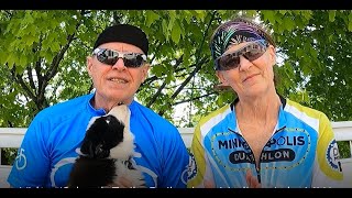 Ragbrai 2022 Bike Training Video Sakatah Trail Faribault to Madison Lake MN [upl. by Davy778]