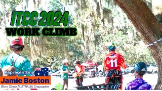 AUSTRALIAN Champion Jamie Boston ITCC 2024 Work Climb [upl. by Chance]