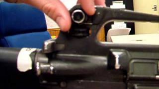 M16 Iron sight adjustments [upl. by Mercola263]