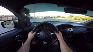 Supercharged BRZ POV [upl. by Ydarg]