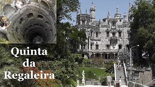 PORTUGAL Quinta da Regaleira  estate in Sintra [upl. by Greenwood]