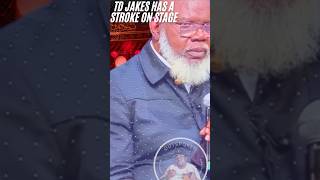 TD Jakes Has a Stroke On Stage bishoptdjakes tdjakes [upl. by Adnohsak]