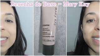 APLICAÇÃO  RESENHA BASE TIMEWISE Mary Kay  Cor Beige 6  Por Sil Soares [upl. by Eah]