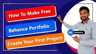 Upload Your Portfolio On BEHANCE For Free  How To Use BEHANCE  In Hindi  Abhinav Sharma [upl. by Vedis]