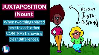 What is Juxtaposition Cartoon Definition and Examples [upl. by Inahs273]