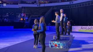 Skate America 2024 Men’s Medal Ceremony [upl. by Alleda]