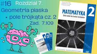 📒 16 ZZ Pazdro kl 2 rozsz Zad 7109 W trójkącie równoramiennym ramię jest dwa razy dłuższe [upl. by Enneibaf]