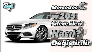 Mercedes C Kasa W205 Silecekleri Nasıl Değiştirilir 20132014 [upl. by Oniluap]