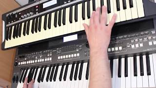 На Заре  Альянс Yamaha PSR s670 Korg x50 Style Demonstration Cover [upl. by Fugazy]