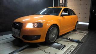 Audi S3 20 TFSI 265 HP 4176 HP  5210 Nm chiptuning  DVX Performance Belgium [upl. by Atires]