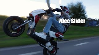 70cc Slider Stunt Edit  CATTE TV [upl. by Estey]