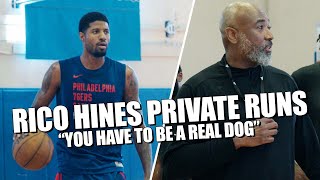 Rico Hines Private Runs “You Have To Be A Real Dog” featuring Paul George Kevon Looney amp More [upl. by Sredna]