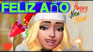 FELIZ AÑO NUEVO para ti🥳 VIDEO mensaje para desear feliz y próspero año nuevo Desear un feliz año [upl. by Atnas]