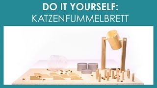 Katzenspielzeug selber machen DIY Purina ONE® Fummelbrett [upl. by Hadwin]