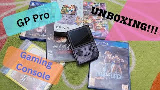 GP Pro Gaming Console UNBOXING [upl. by Haile]