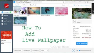 How To Add Live Wallpaper [upl. by Reamy56]