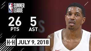 DeAnthony Melton Full Highlights vs Clippers 20180709 NBA Summer League  26 Pts 10 Reb 5 Ast [upl. by Leshia]