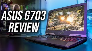 ASUS G703GI Gaming Laptop Review  i98950HK  GTX 1080 [upl. by Pollerd713]