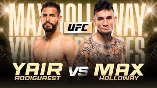 UFC classic fight Max Holloway vs Yair Rodriguez [upl. by Eneles]