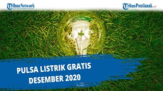 PULSA LISTRIK GRATIS PLN Desember 2020 ❗ [upl. by Ecirahc]