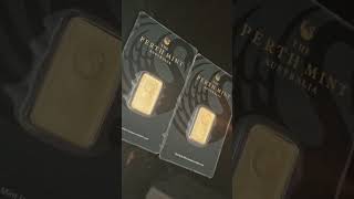 Latest pickups Perth Mint 10g gold bars bullion gold stacking perthmint [upl. by Hultgren845]